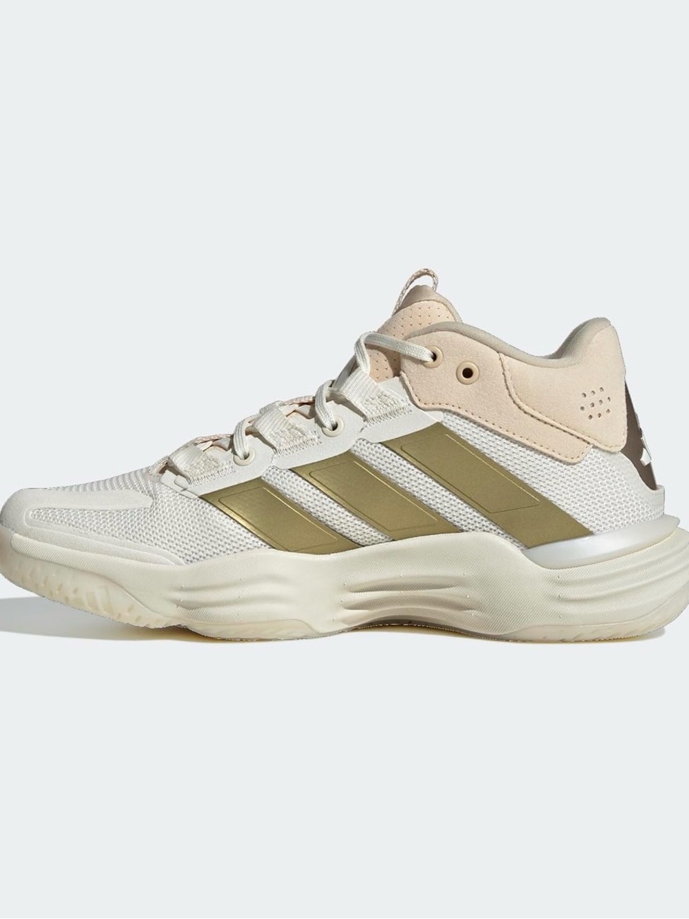 adidas Women’s Cream & Gold Tennis Sneaker